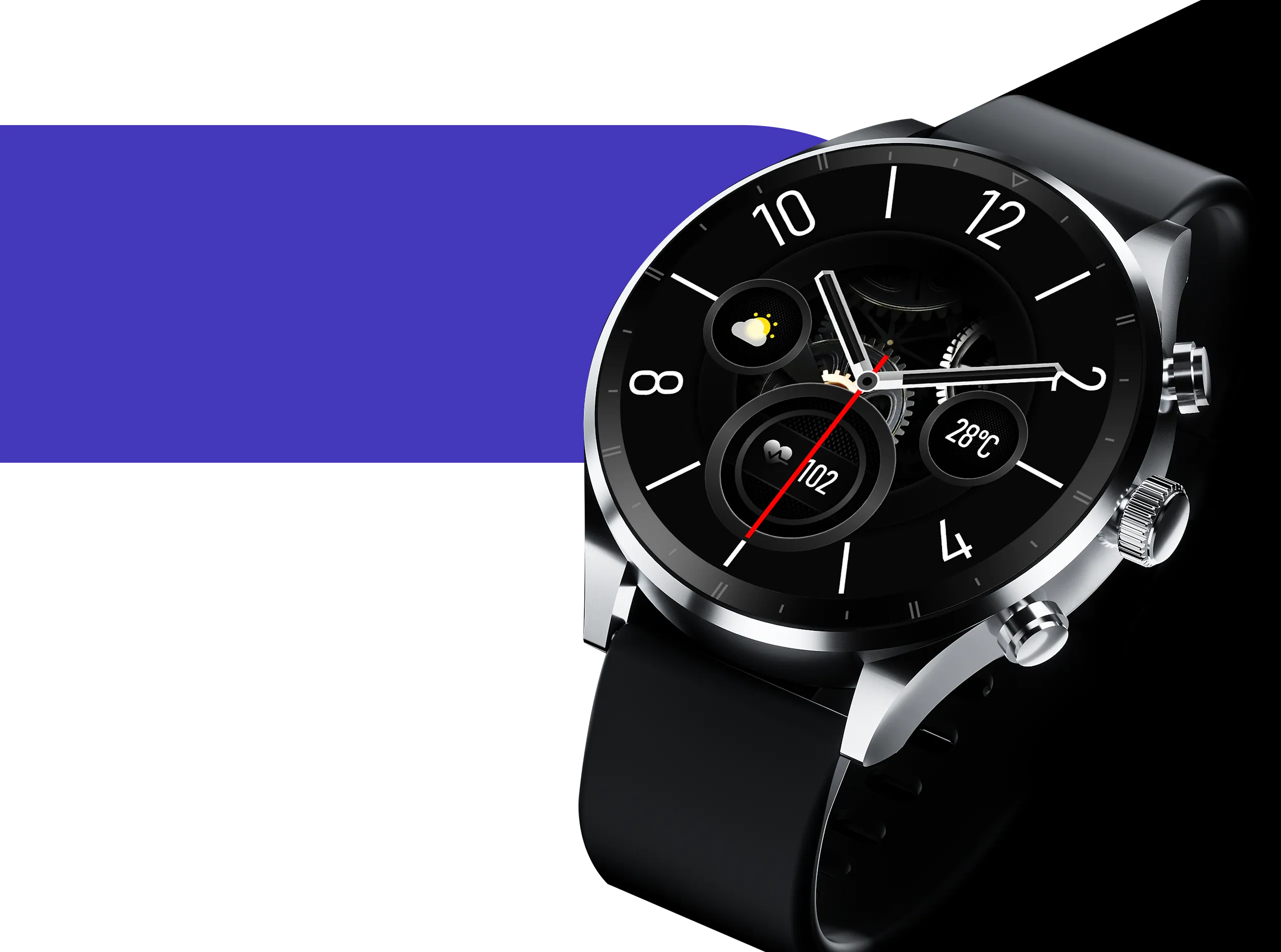TECNO Watch Pro 2 Bluetooth Calling AMOLED 1.43" – Montre Connectée Premium | Livraison Gabon | Kadmarket