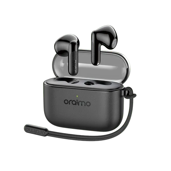 Oraimo SpaceBuds Air 2 — 50h d'autonomie | Traduction IA | Audio Sound360 | IPX4 | Livraison Gabon | Kadmarket
