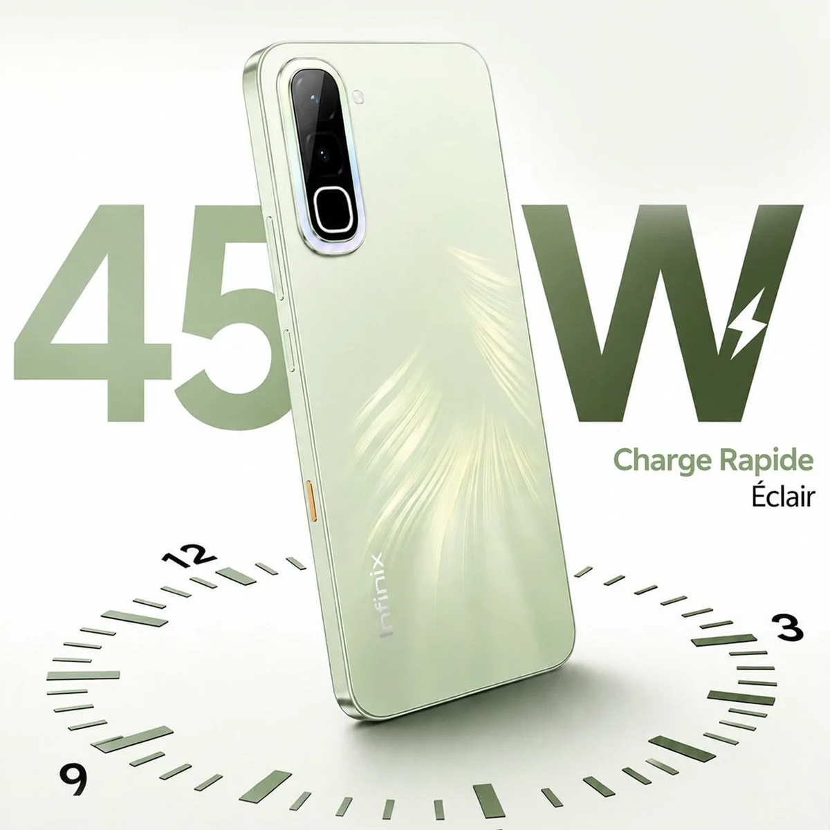 Infinix HOT 70 — Batterie 6000mAh | 8Go RAM 128Go | Livraison Gabon | Kadmarket Kadmarket